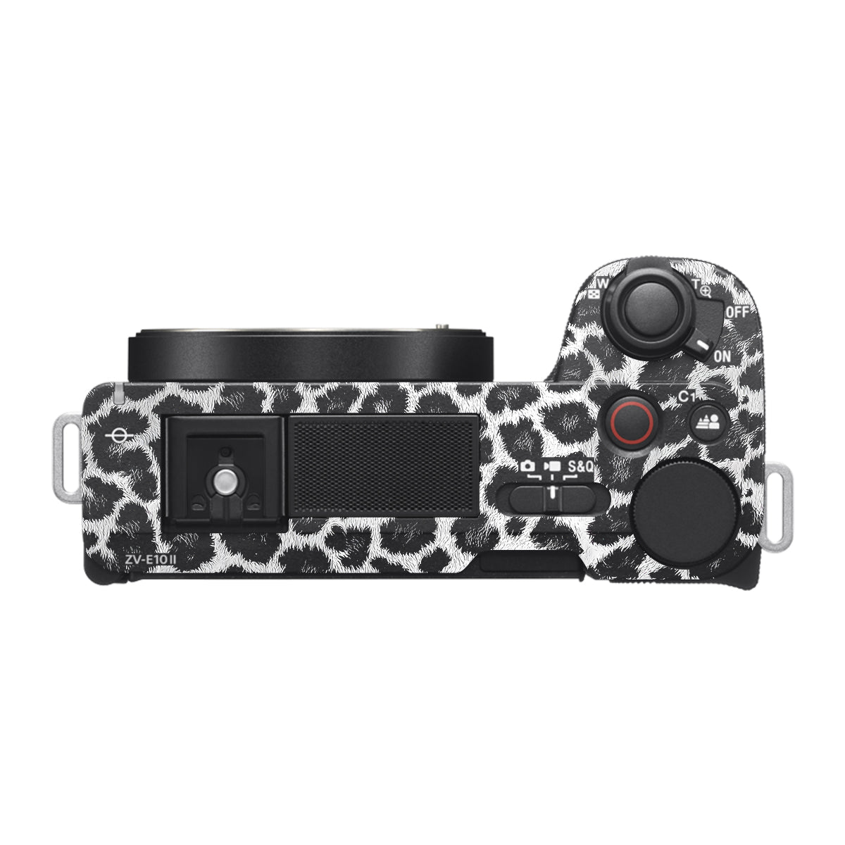 Snow Leopard Spots Sony ZV-E10 Mark II Camera Skin