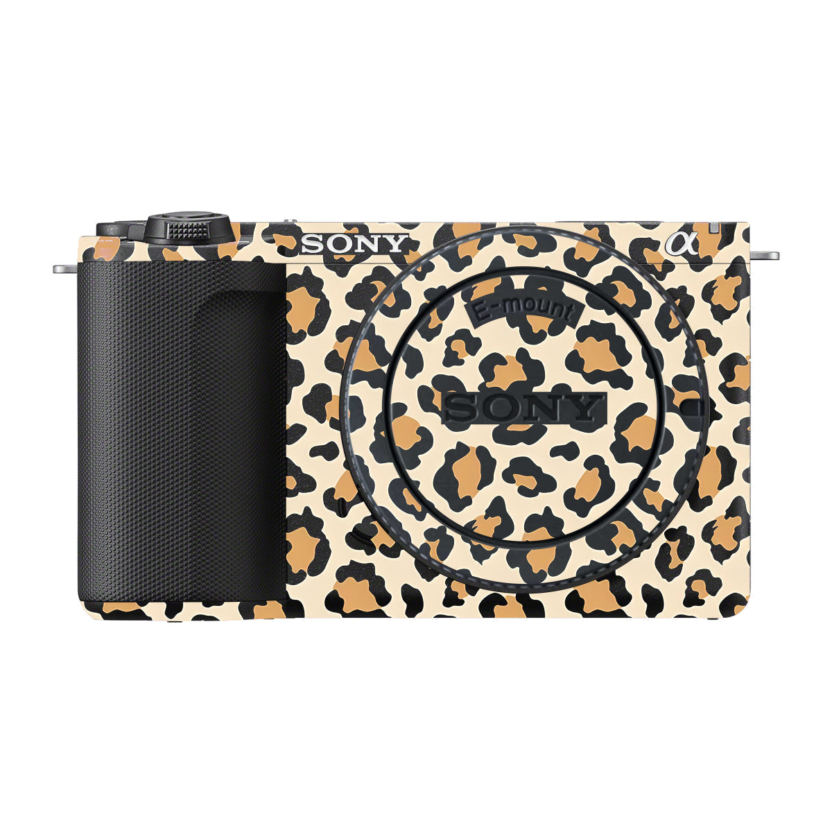 Sandy Leopard Spots Sony ZV-E10 Mark II Camera Skin