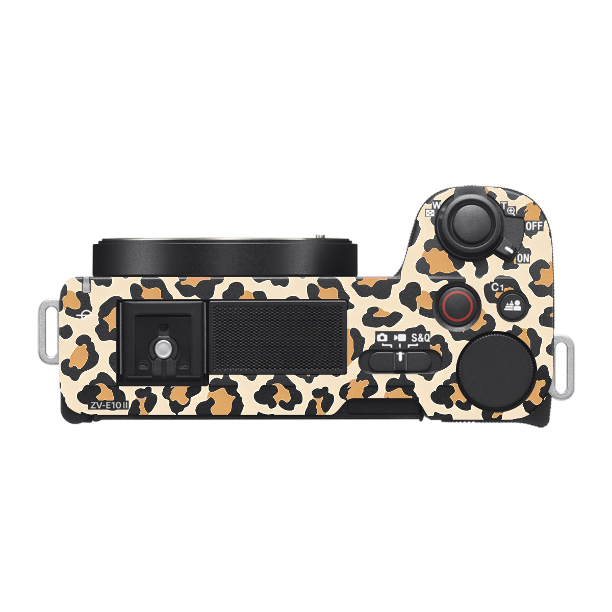 Sandy Leopard Spots Sony ZV-E10 Mark II Camera Skin