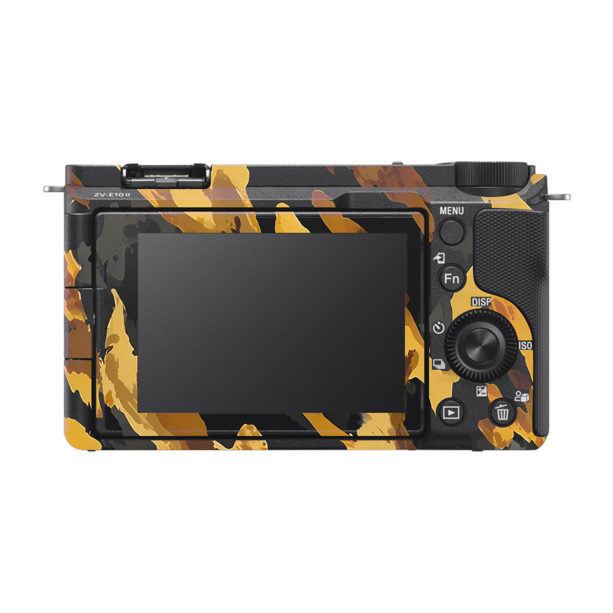 Camo Tiger Blend Sony ZV-E10 Mark II Camera Skin