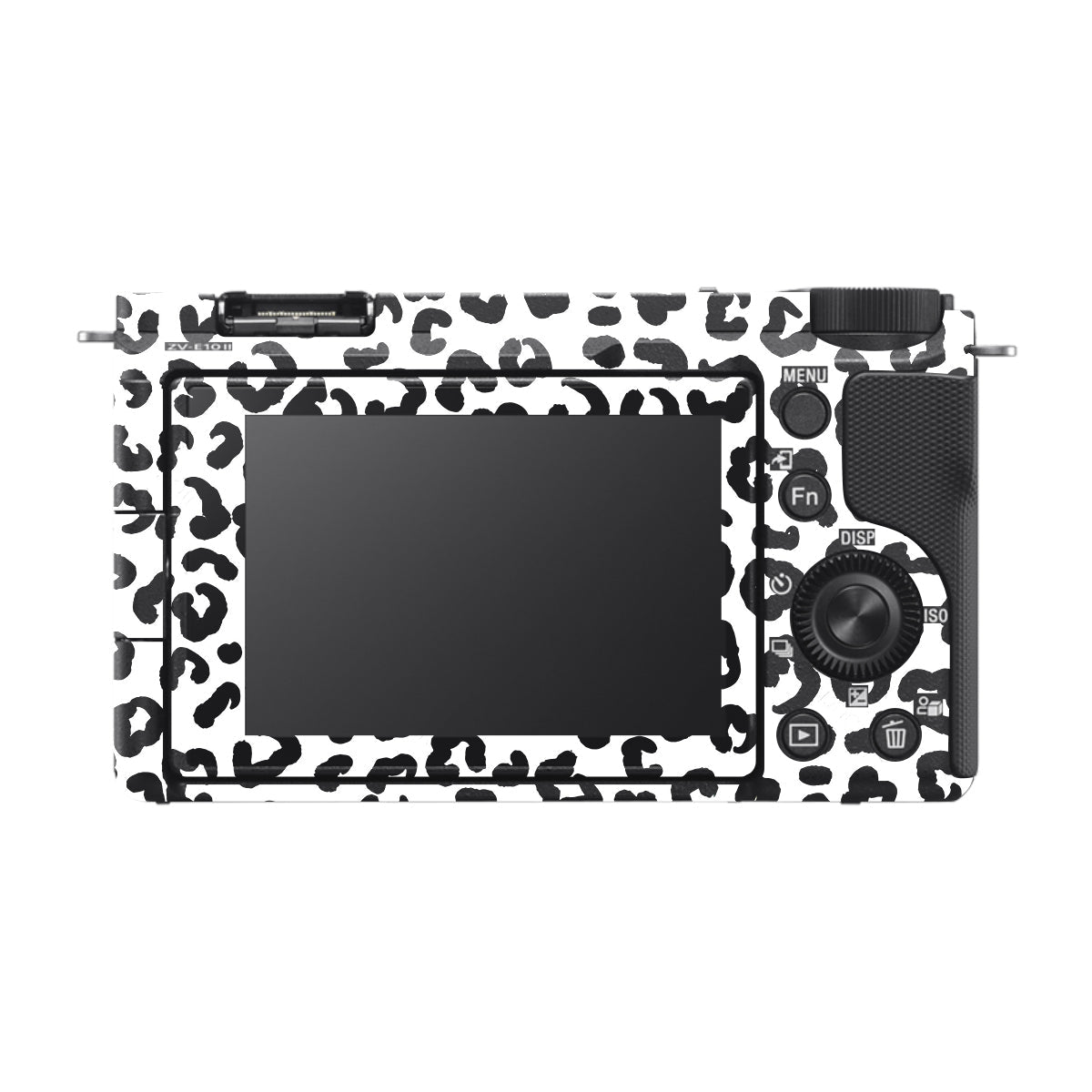 White Leopard Sony ZV-E10 Mark II Camera Skin