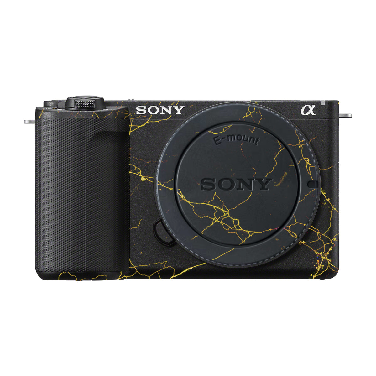 Electric Gold Veins Sony ZV-E10 Mark II Camera Skin