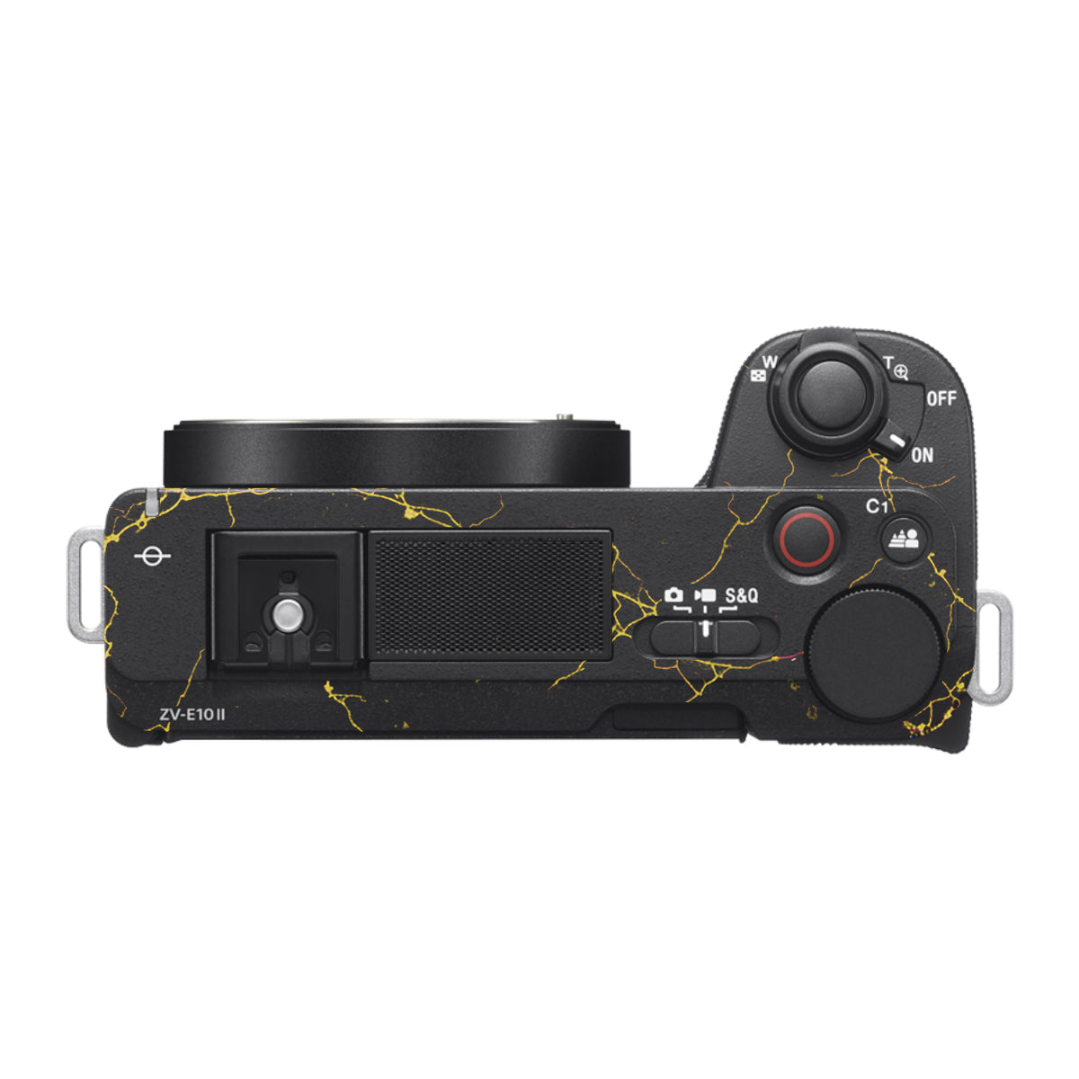 Electric Gold Veins Sony ZV-E10 Mark II Camera Skin