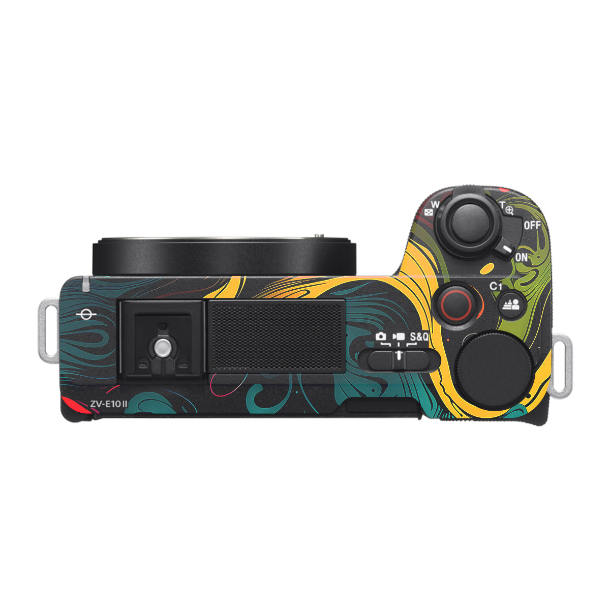 Psychedelic Color Swirl Sony ZV-E10 Mark II Camera Skin