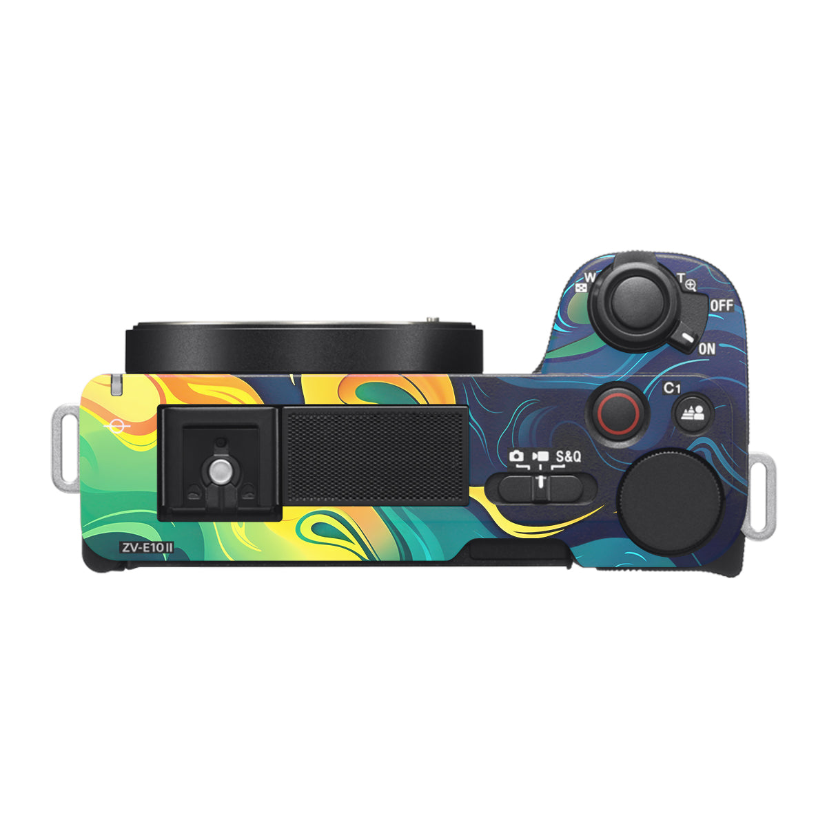 Rainbow Liquid Fusion Sony ZV-E10 Mark II Camera Skin