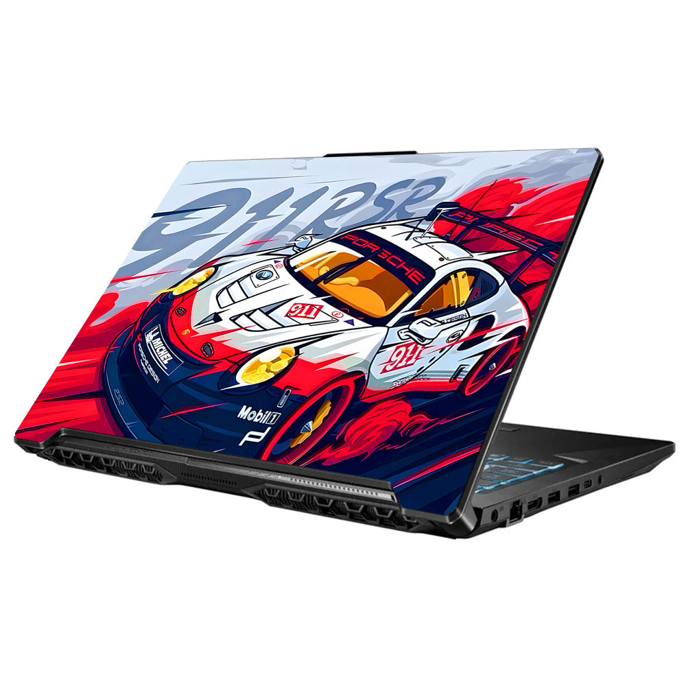 Porsche 911 RSR Asus TUF Gaming F17 FX706 Laptop Skin