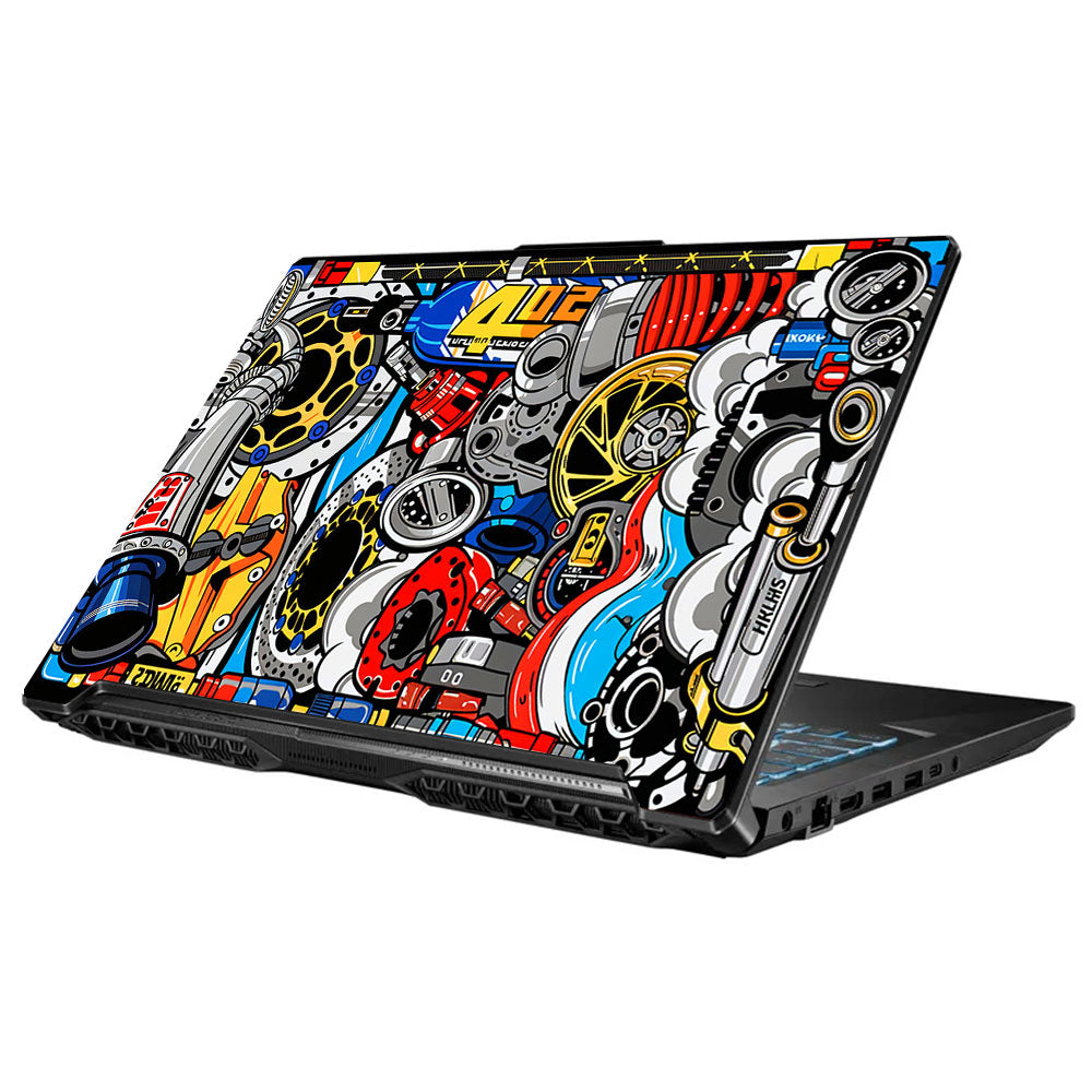 Mechanical Chaos Asus TUF Gaming F17 FX706 Laptop Skin
