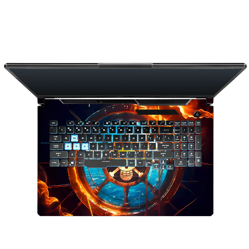 Straw Hat Pirates Emblem Asus TUF Gaming F17 FX706 Laptop Skin