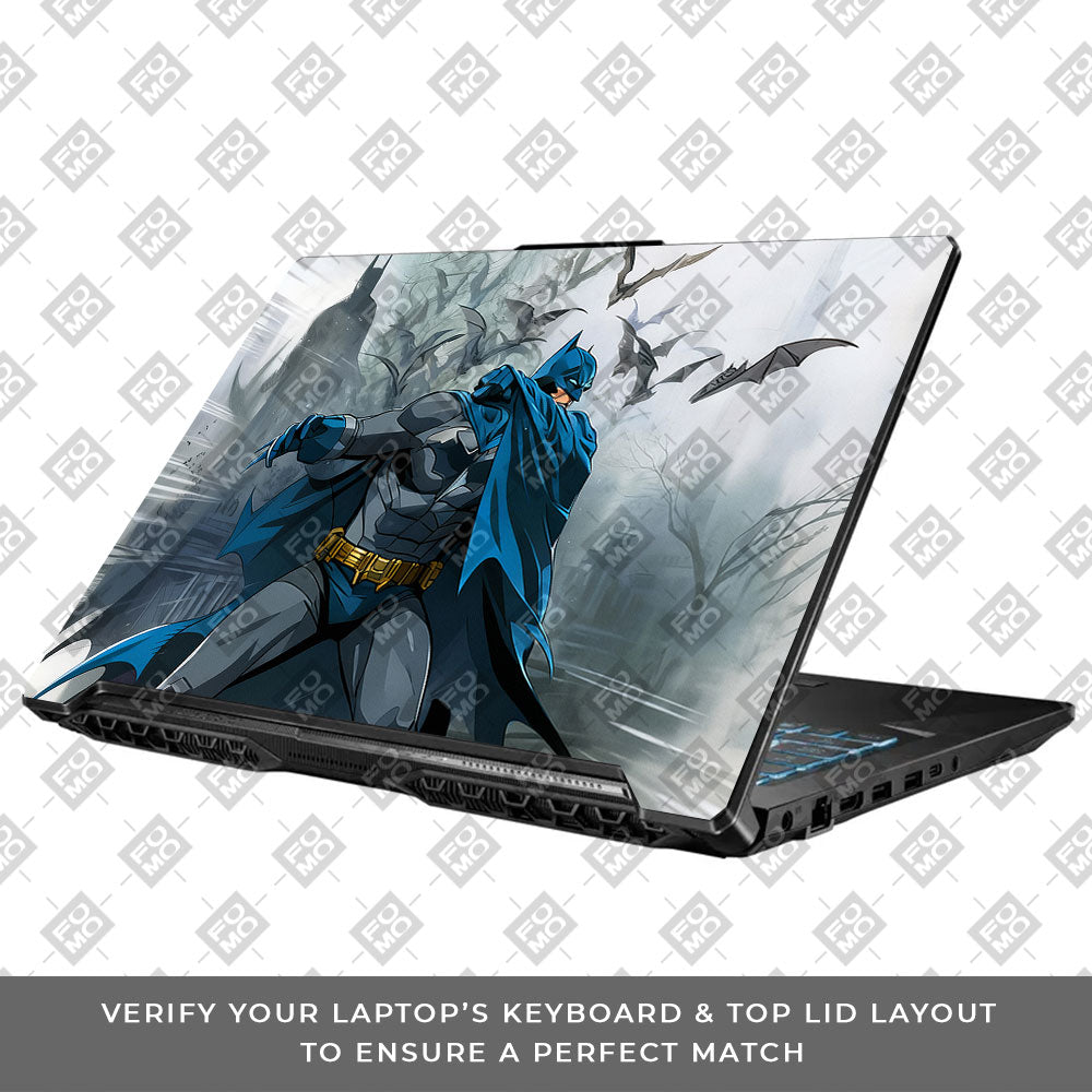 Shadow of Gotham Asus TUF Gaming F17 FX706 Laptop Skin