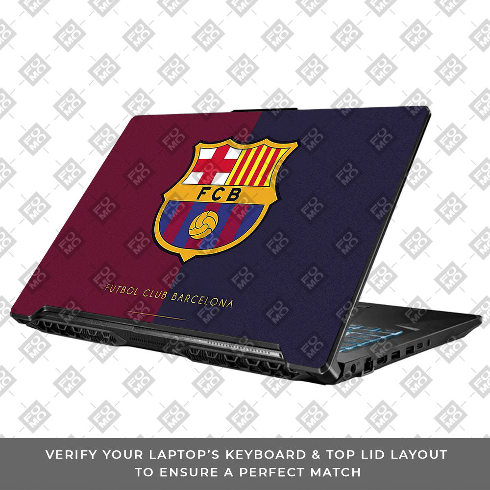 Catalan Pride Barcelona Legacy Asus TUF Gaming F17 FX706 Laptop Skin