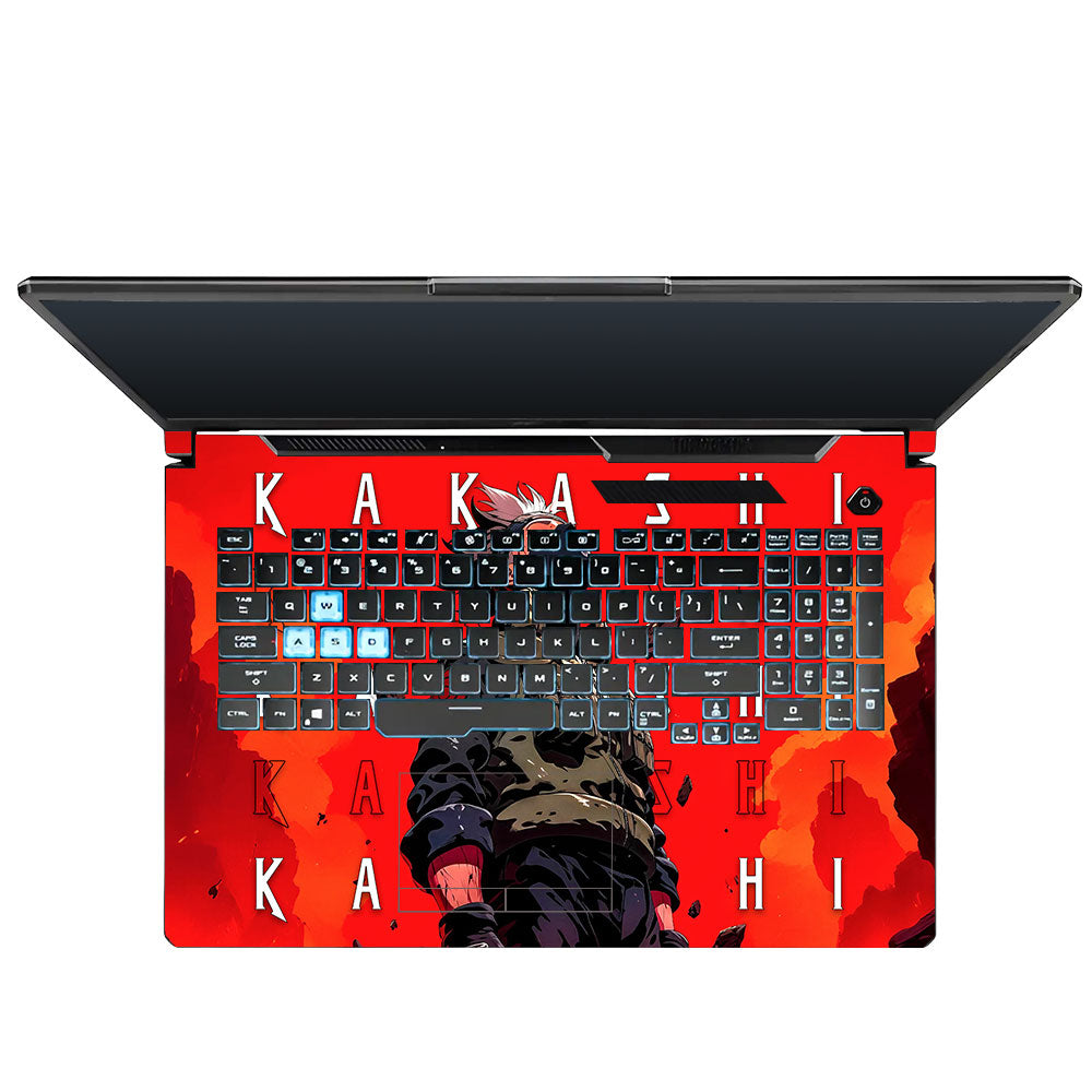 Kakashi Hatake Inferno Asus TUF Gaming F17 FX706 Laptop Skin