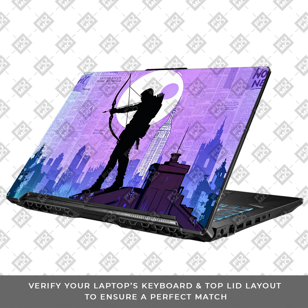 Hawkeye Focus Asus TUF Gaming F17 FX706 Laptop Skin