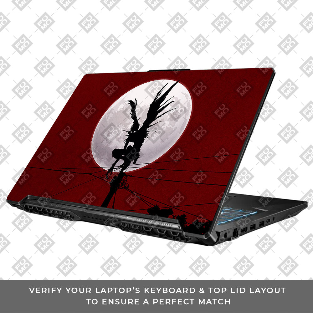 Death Note Ryuk Shinigami Asus TUF Gaming F17 FX706 Laptop Skin