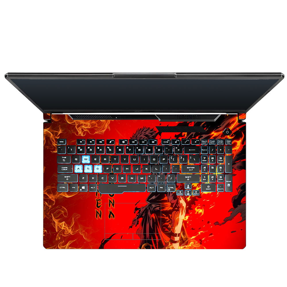 Ryomen Sukuna Lord of Curses Asus TUF Gaming F17 FX706 Laptop Skin