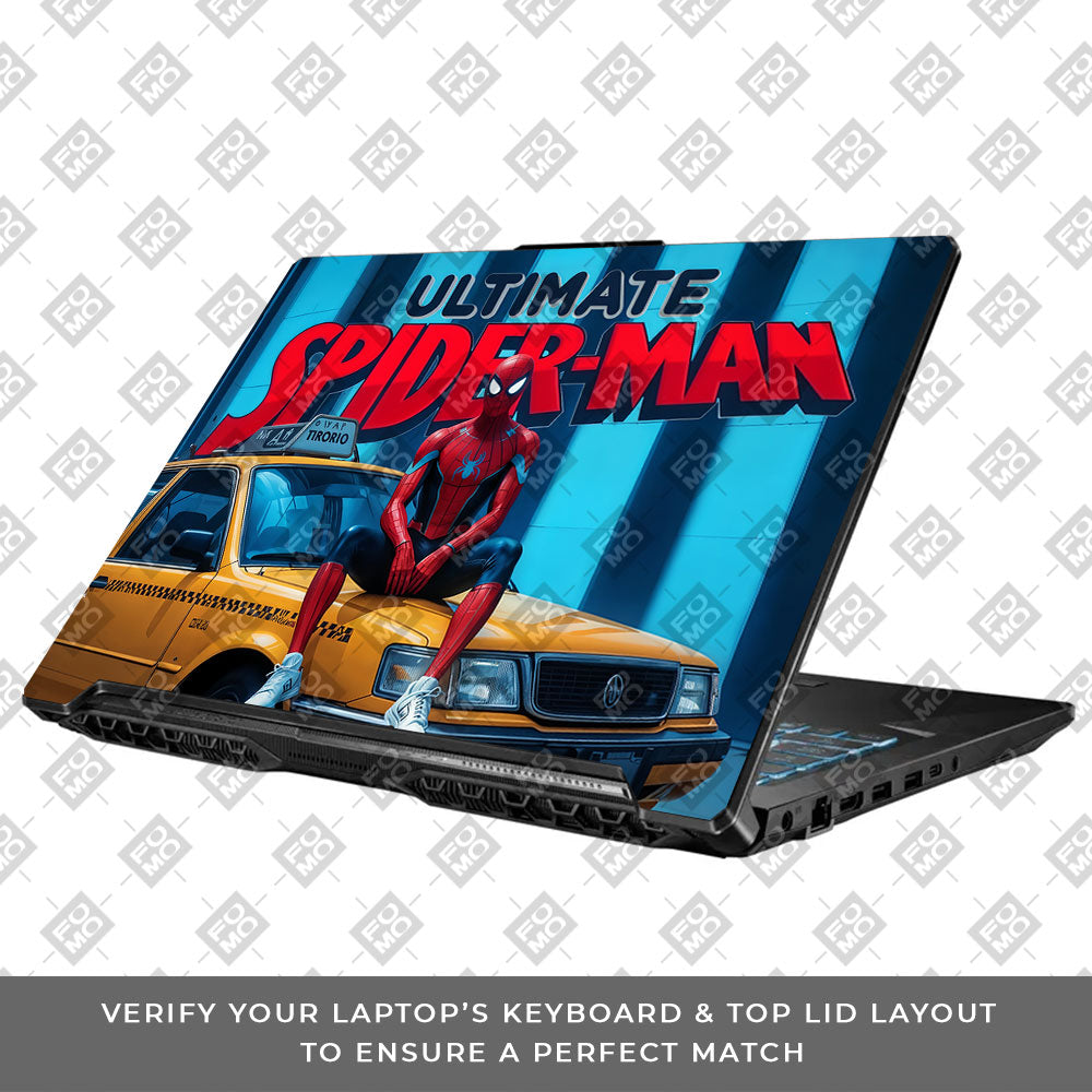 Urban Spiderman Asus TUF Gaming F17 FX706 Laptop Skin