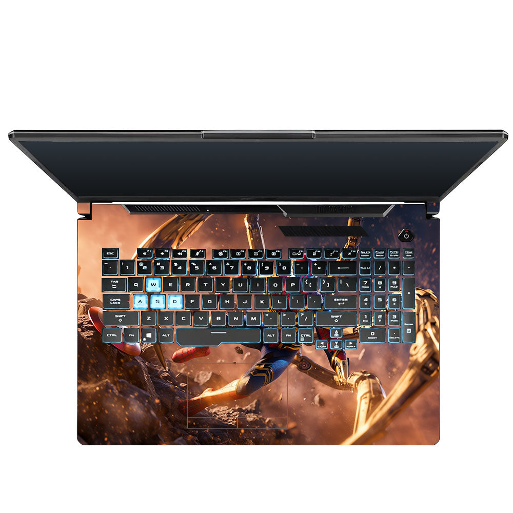 Spider Man Mech Arms Asus TUF Gaming F17 FX706 Laptop Skin