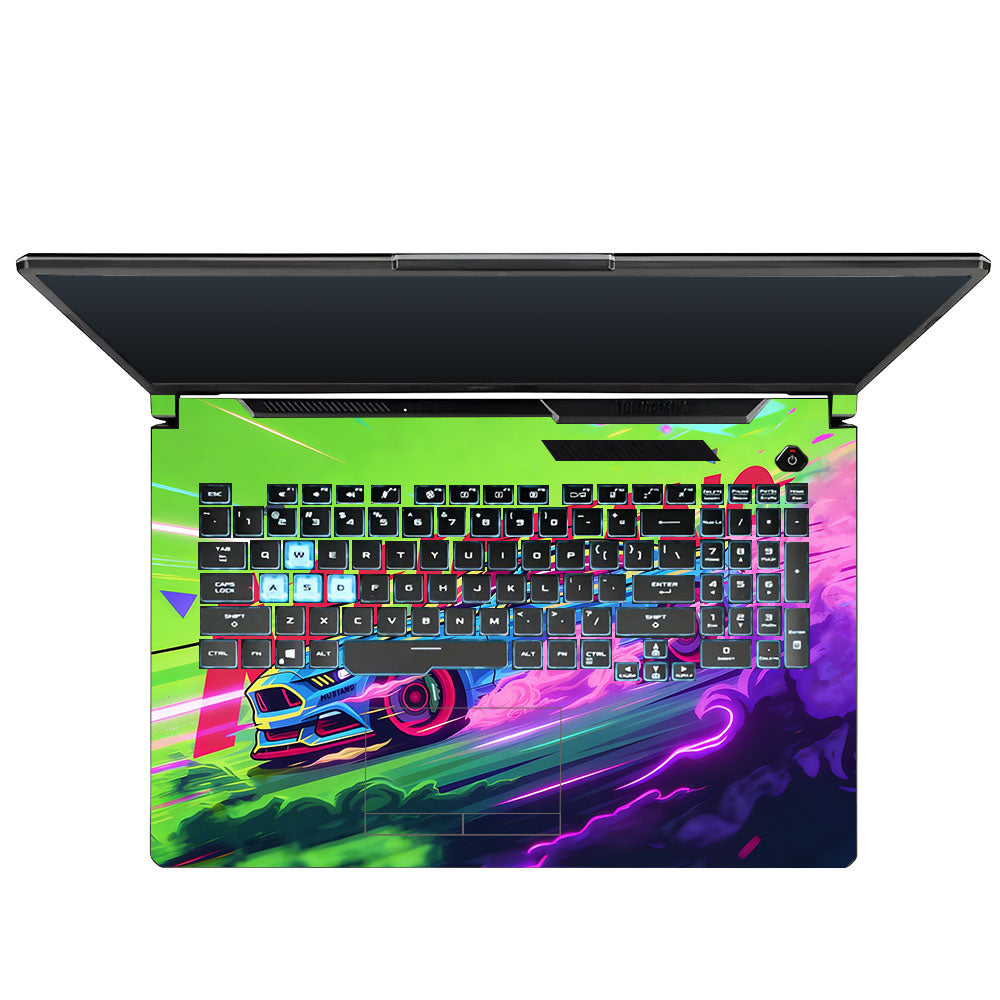 Ford Mustang Legacy Asus TUF Gaming F17 FX706 Laptop Skin
