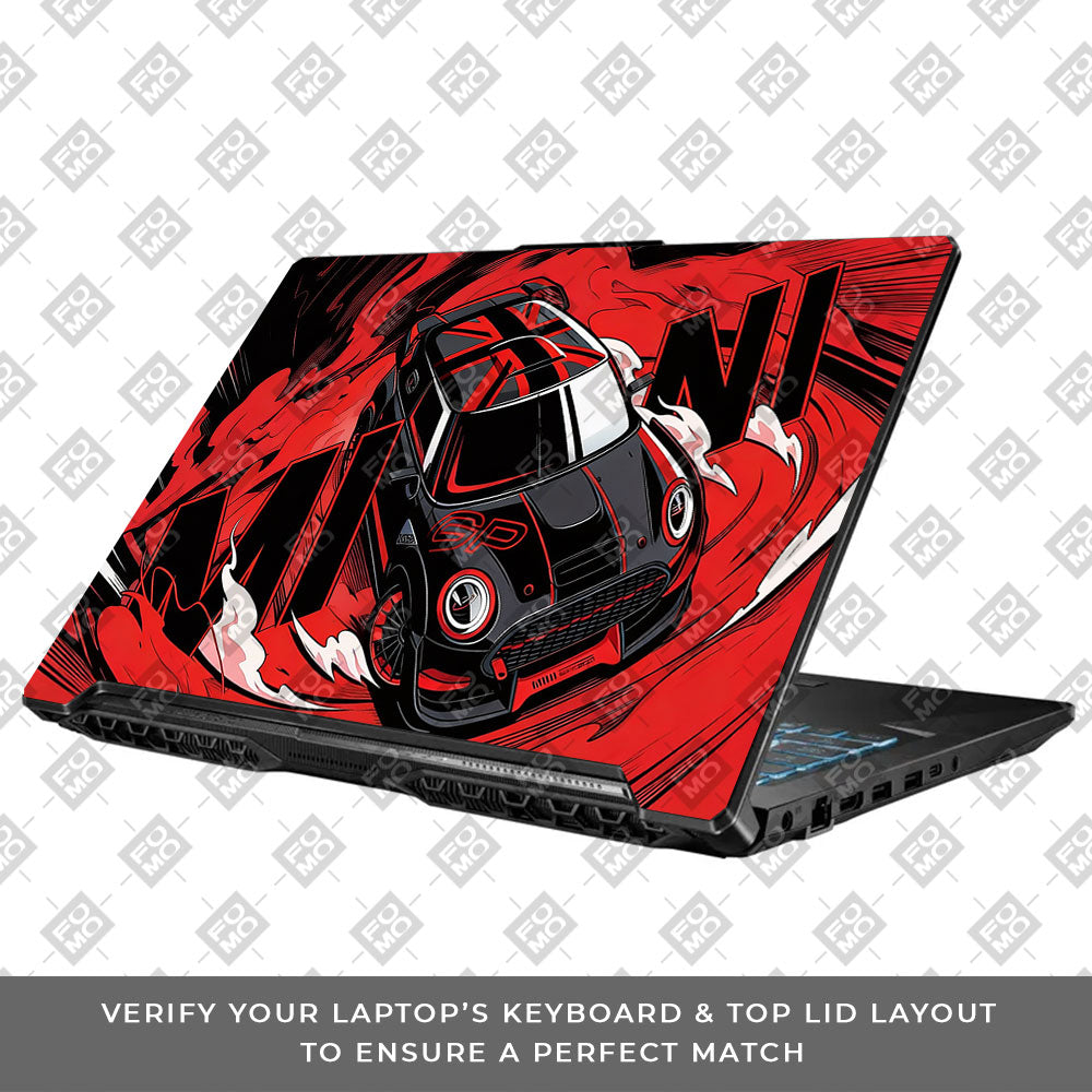 Mini Cooper Asus TUF Gaming F17 FX706 Laptop Skin