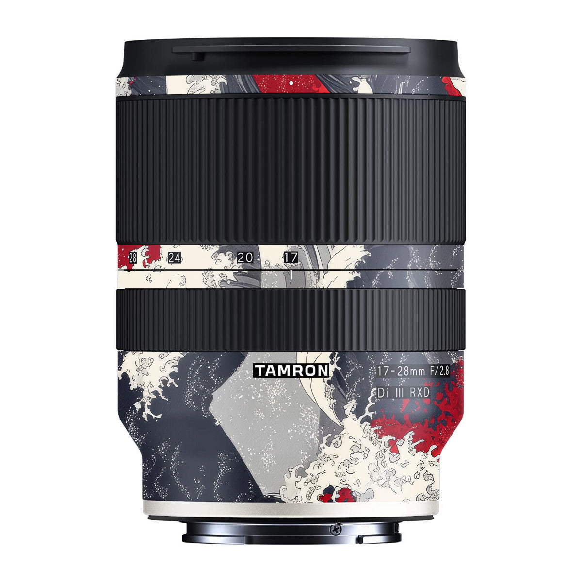 Abstract Waves Tamron 17-28mm F/2.8 Camera Lens Skin