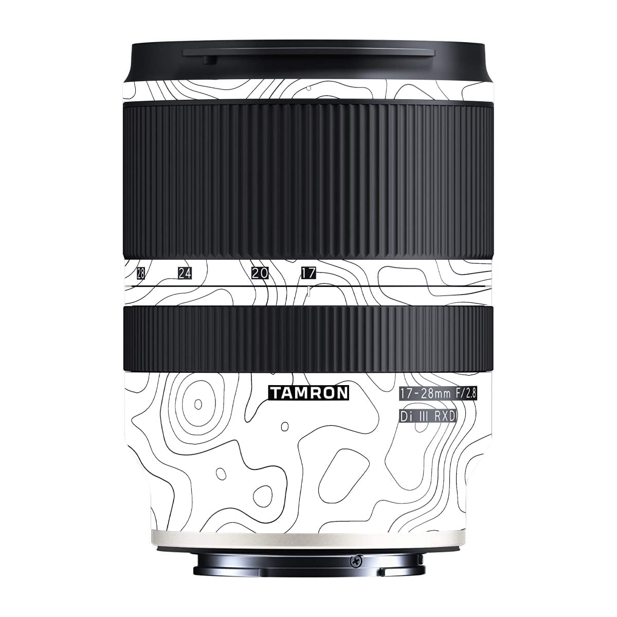 White Contour Design Tamron 17-28mm F/2.8 Camera Lens Skin
