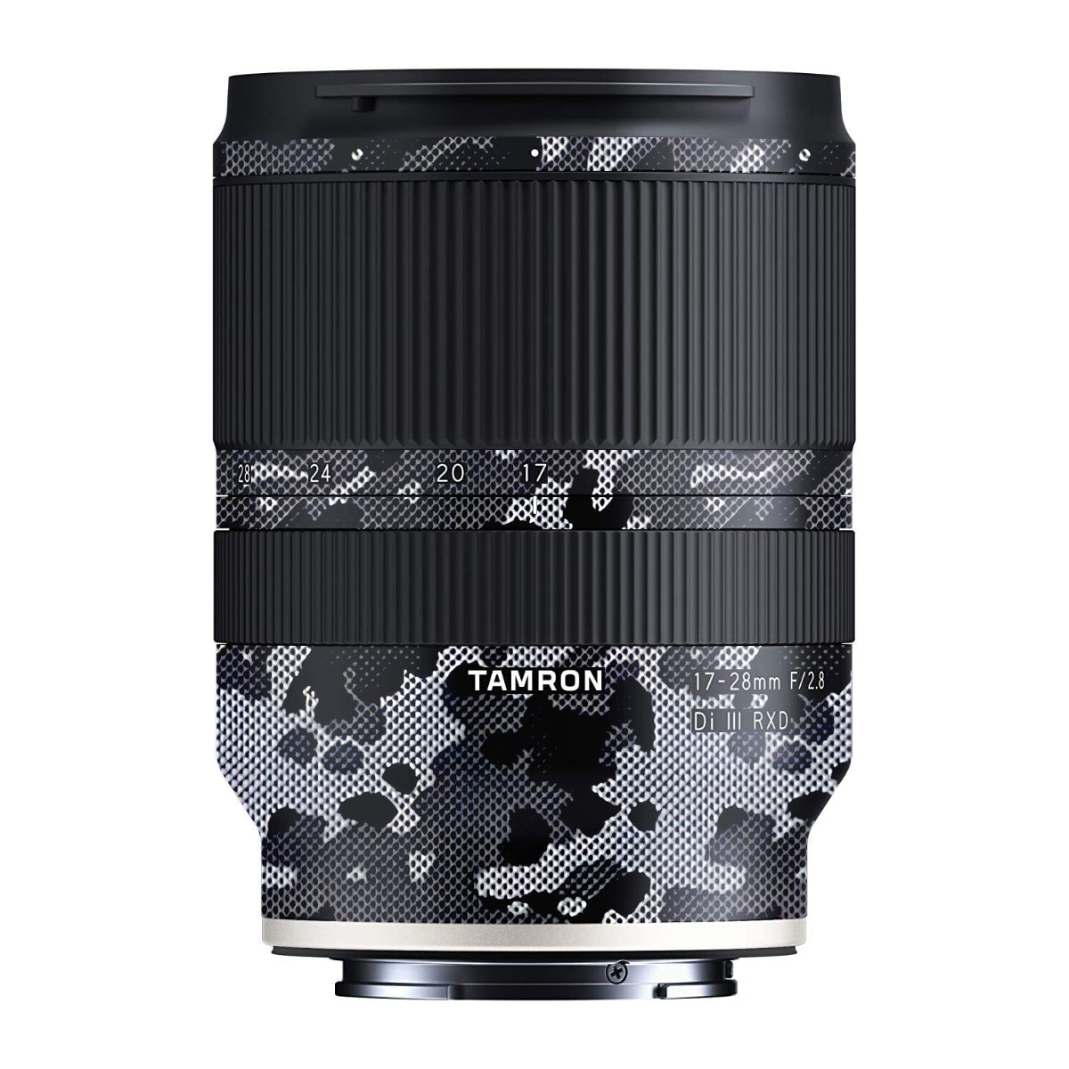 Stealth Grey Camo Tamron 17-28mm F/2.8 Camera Lens Skin