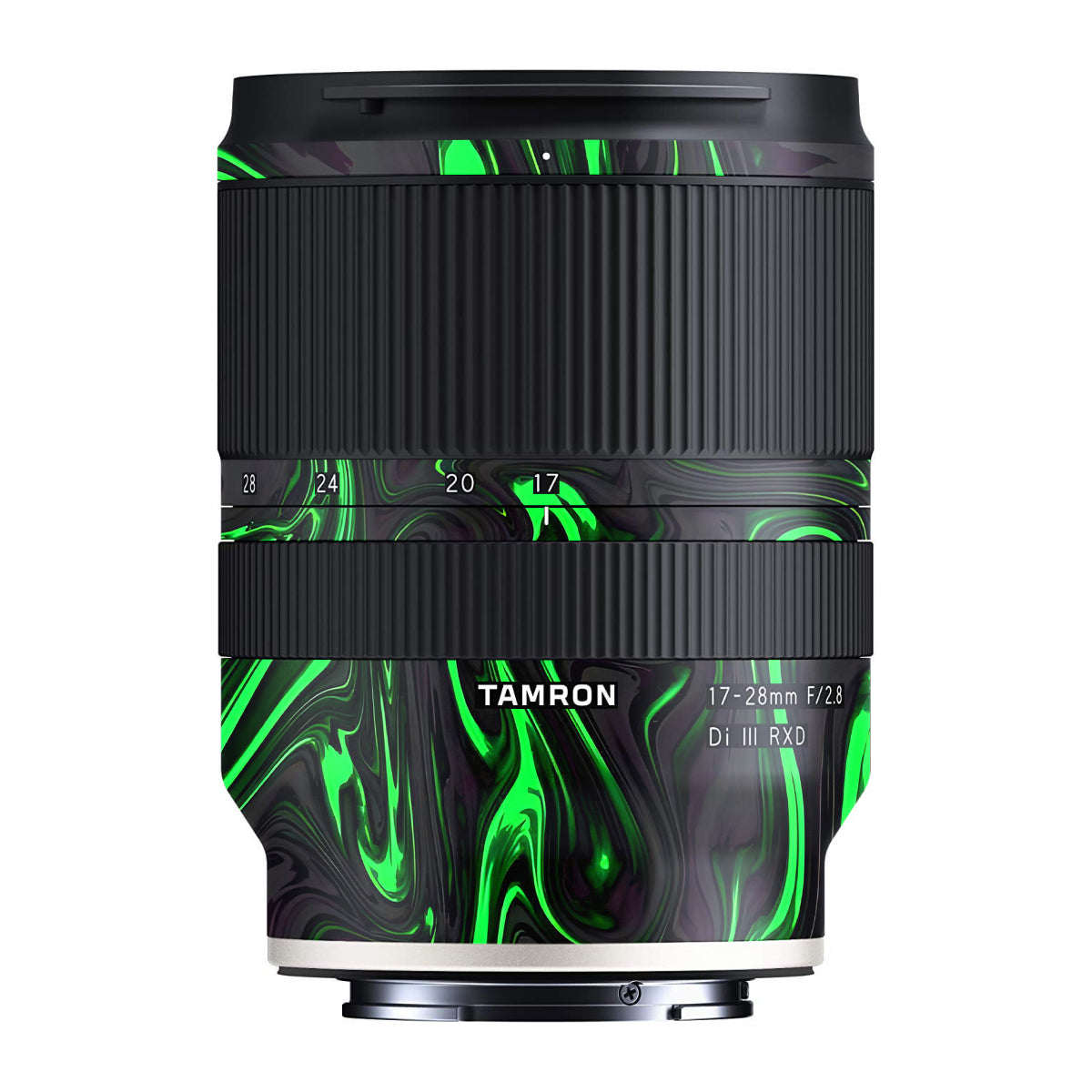 Green Liquid Pattern Tamron 17-28mm F/2.8 Camera Lens Skin