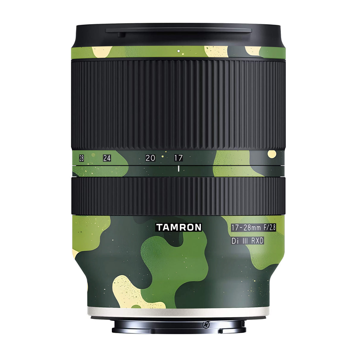 Camouflage Pattern Tamron 17-28mm F/2.8 Camera Lens Skin