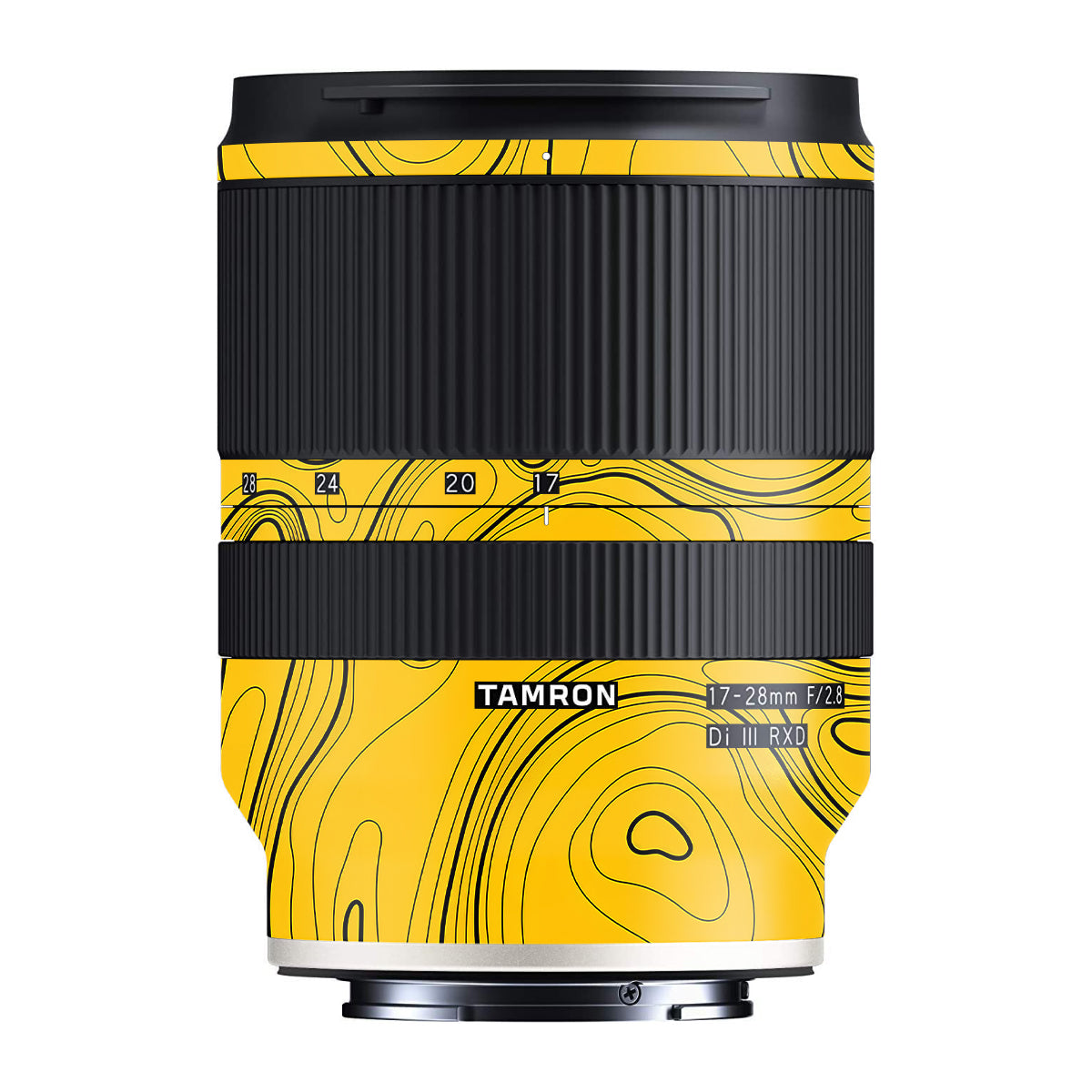Topographic Map Pattern Tamron 17-28mm F/2.8 Camera Lens Skin