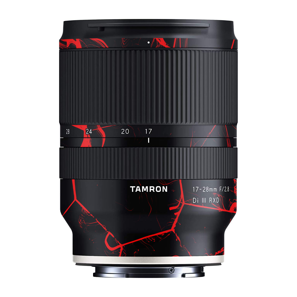 Red Neural Grid Tamron 17-28mm F/2.8 Camera Lens Skin