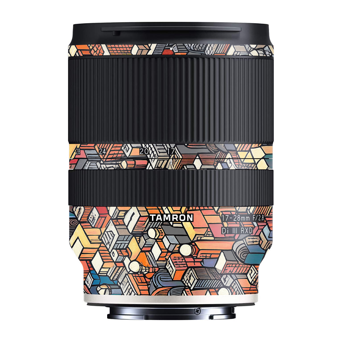 Isometric Cityscape Tamron 17-28mm F/2.8 Camera Lens Skin