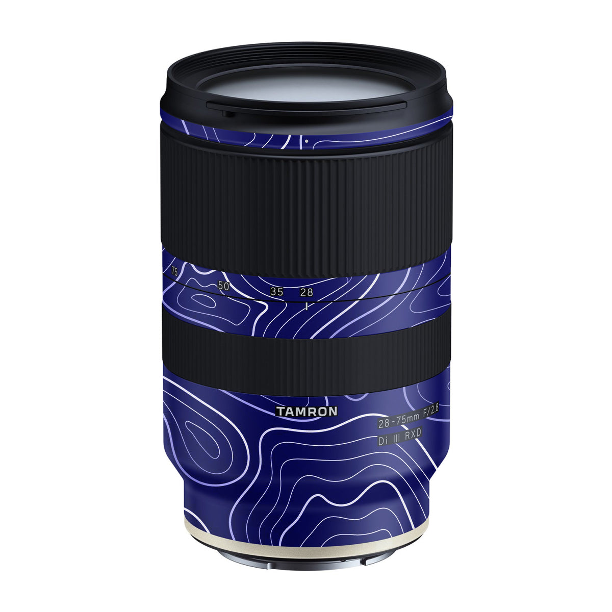 Deep Blue Contour Tamron Lens 28-75mm F/2.8 Gen 1 Camera Lens Skin