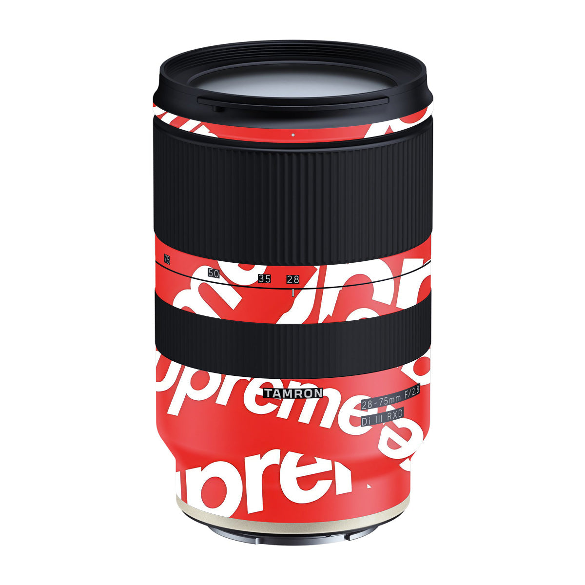 Supreme Red Tamron Lens 28-75mm F/2.8 Gen 1 Camera Lens Skin