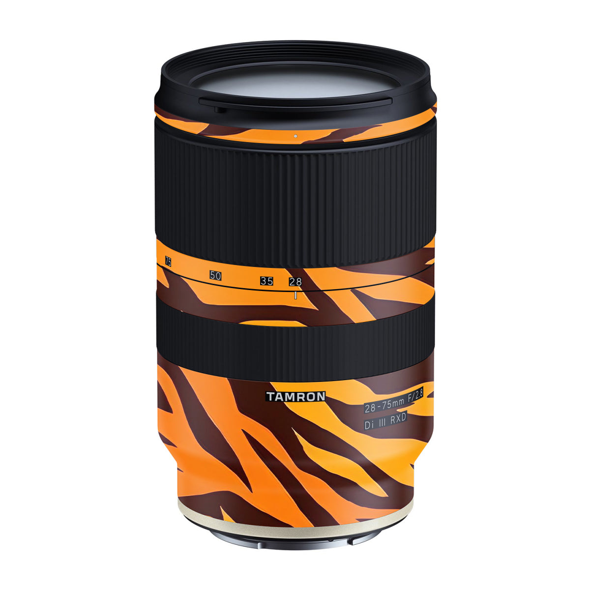 Wild Tiger Stripes Tamron Lens 28-75mm F/2.8 Gen 1 Camera Lens Skin
