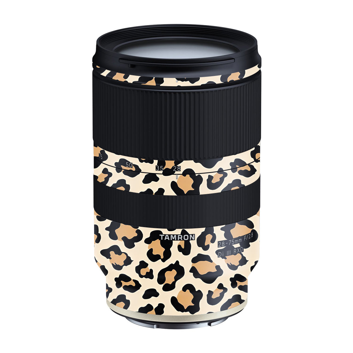 Sandy Leopard Spots Tamron Lens 28-75mm F/2.8 Gen 1 Camera Lens Skin
