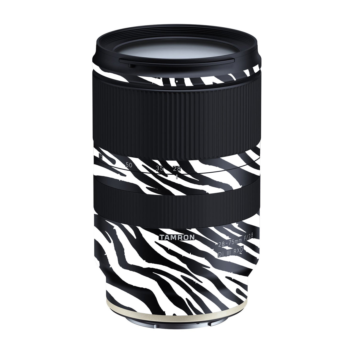 Classic Zebra Stripes Tamron Lens 28-75mm F/2.8 Gen 1 Camera Lens Skin