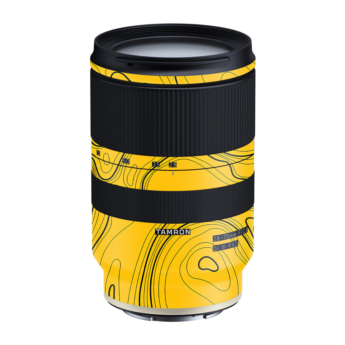 Topographic Map Pattern Tamron Lens 28-75mm F/2.8 Gen 1 Camera Lens Skin