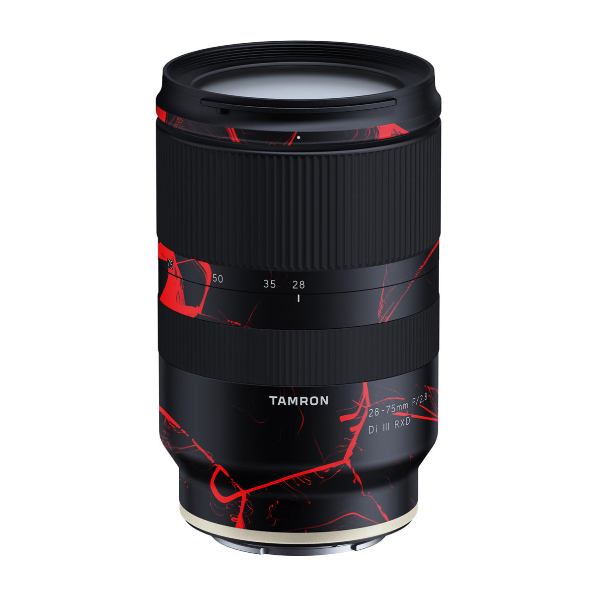 Red Neural Grid Tamron Lens 28-75mm F/2.8 Gen 1 Camera Lens Skin