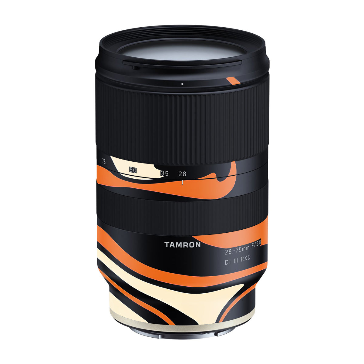 Mid-Century Abstract Swirl Tamron Lens 28-75mm F/2.8 Gen 1 Camera Lens Skin