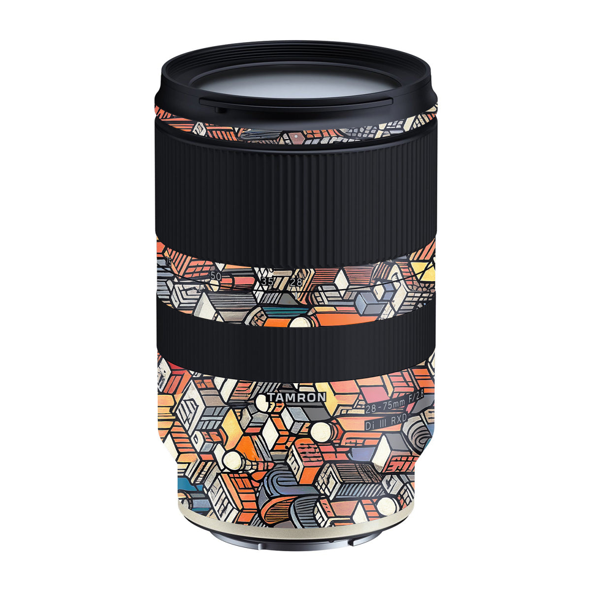 Isometric Cityscape Tamron Lens 28-75mm F/2.8 Gen 1 Camera Lens Skin