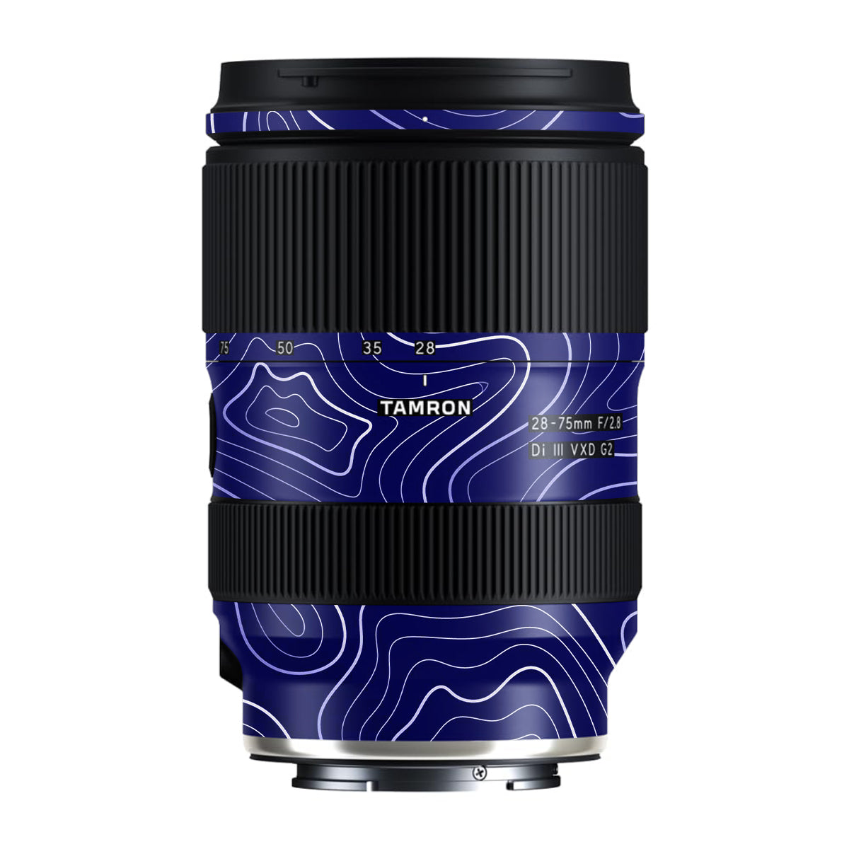 Deep Blue Contour Tamron Lens 28-75mm F/2.8 Gen 2 Camera Lens Skin