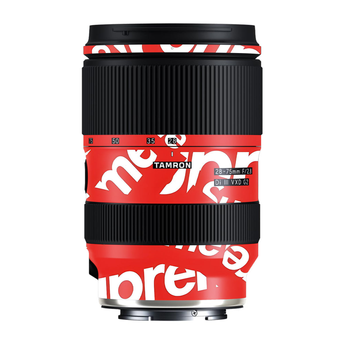 Supreme Red Tamron Lens 28-75mm F/2.8 Gen 2 Camera Lens Skin