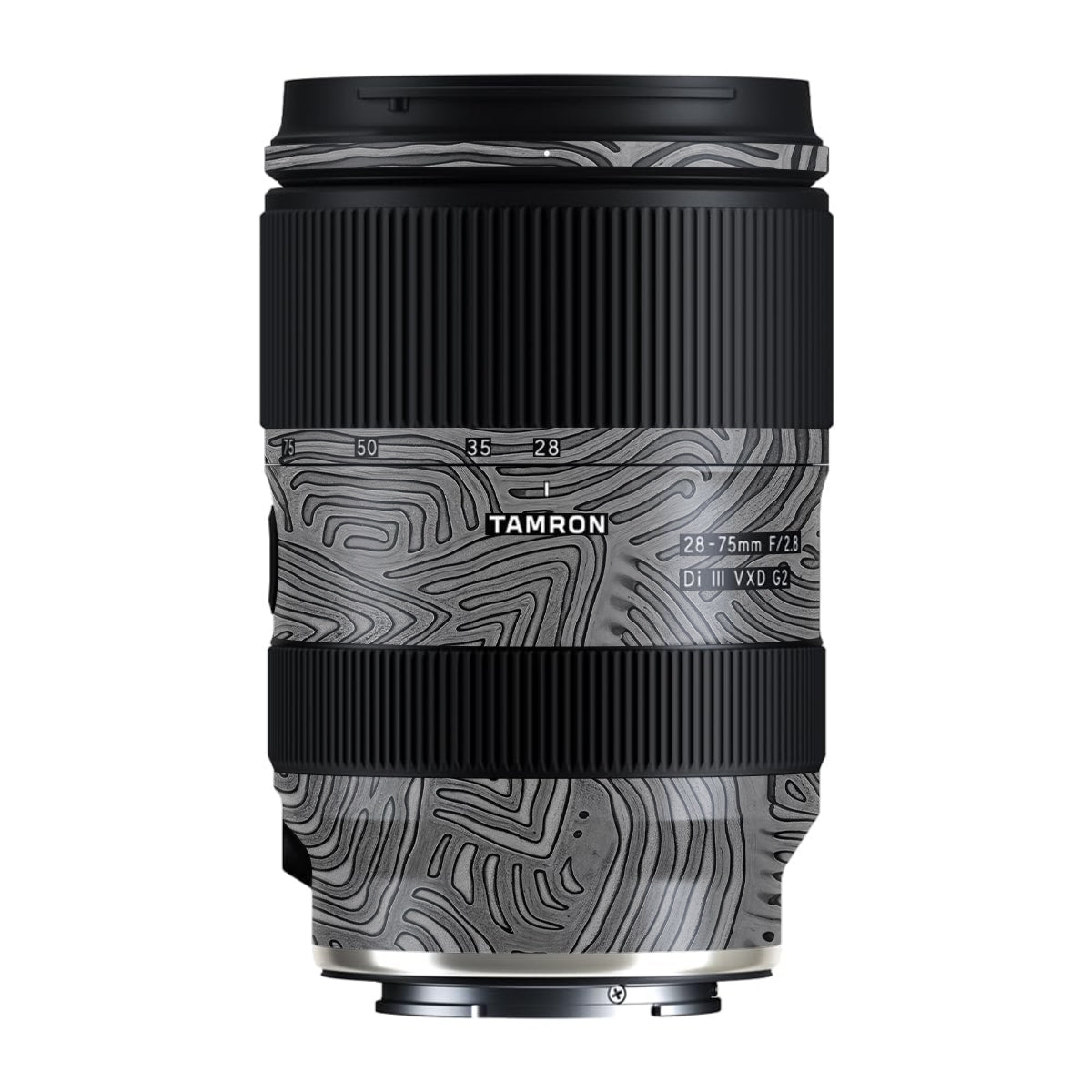 Monochrome Line Maze Tamron Lens 28-75mm F/2.8 Gen 2 Camera Lens Skin