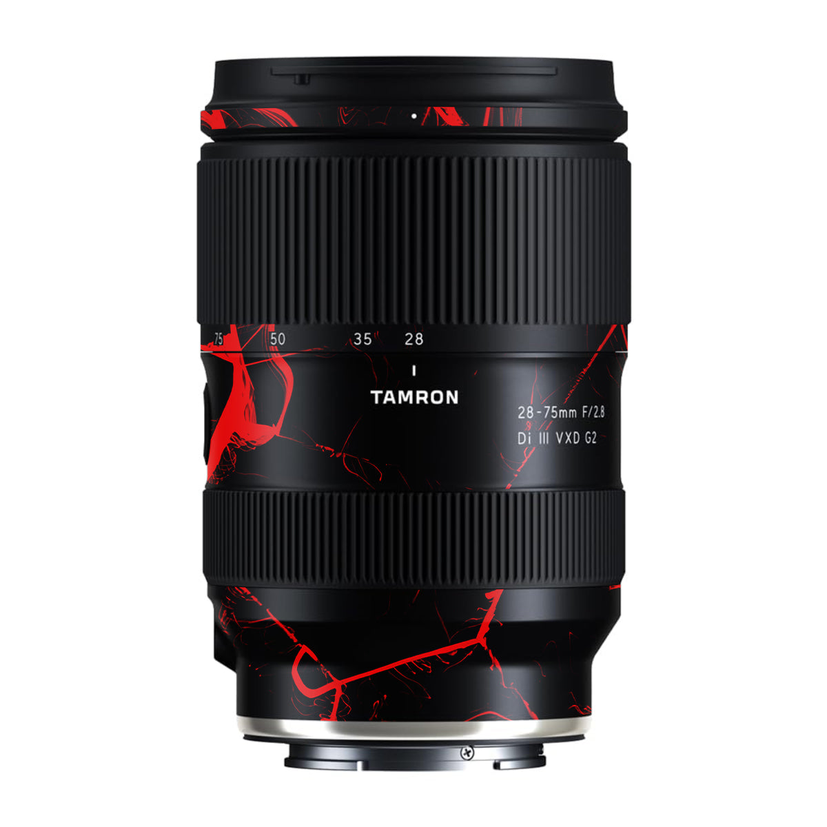 Red Neural Grid Tamron Lens 28-75mm F/2.8 Gen 2 Camera Lens Skin