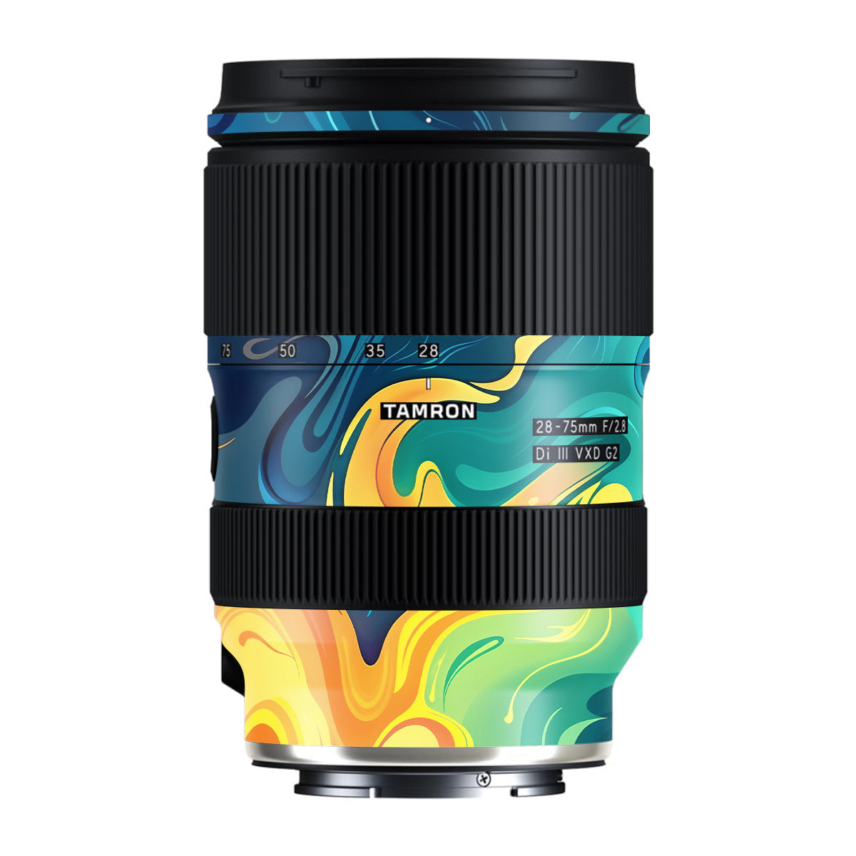 Rainbow Liquid Fusion Tamron Lens 28-75mm F/2.8 Gen 2 Camera Lens Skin