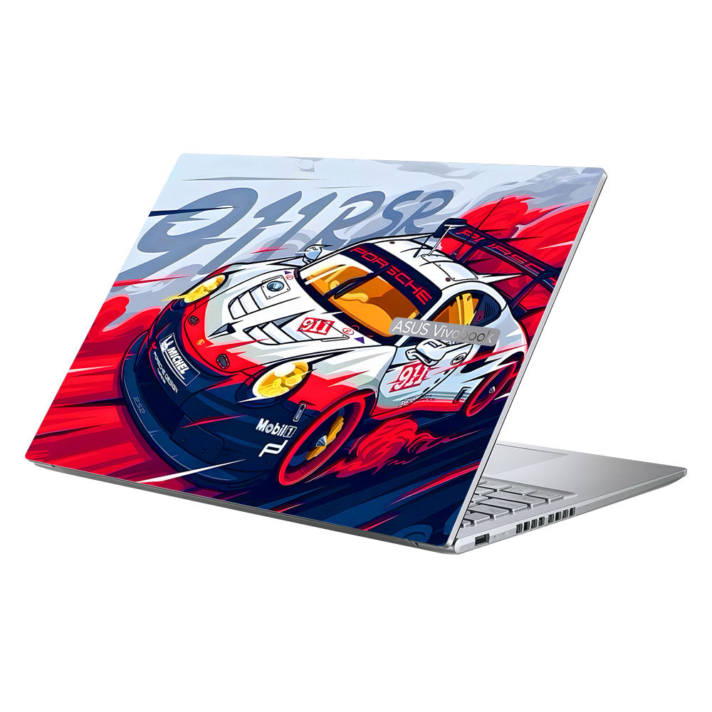 Porsche 911 RSR Asus Vivobook 16X M1603QA Laptop Skin