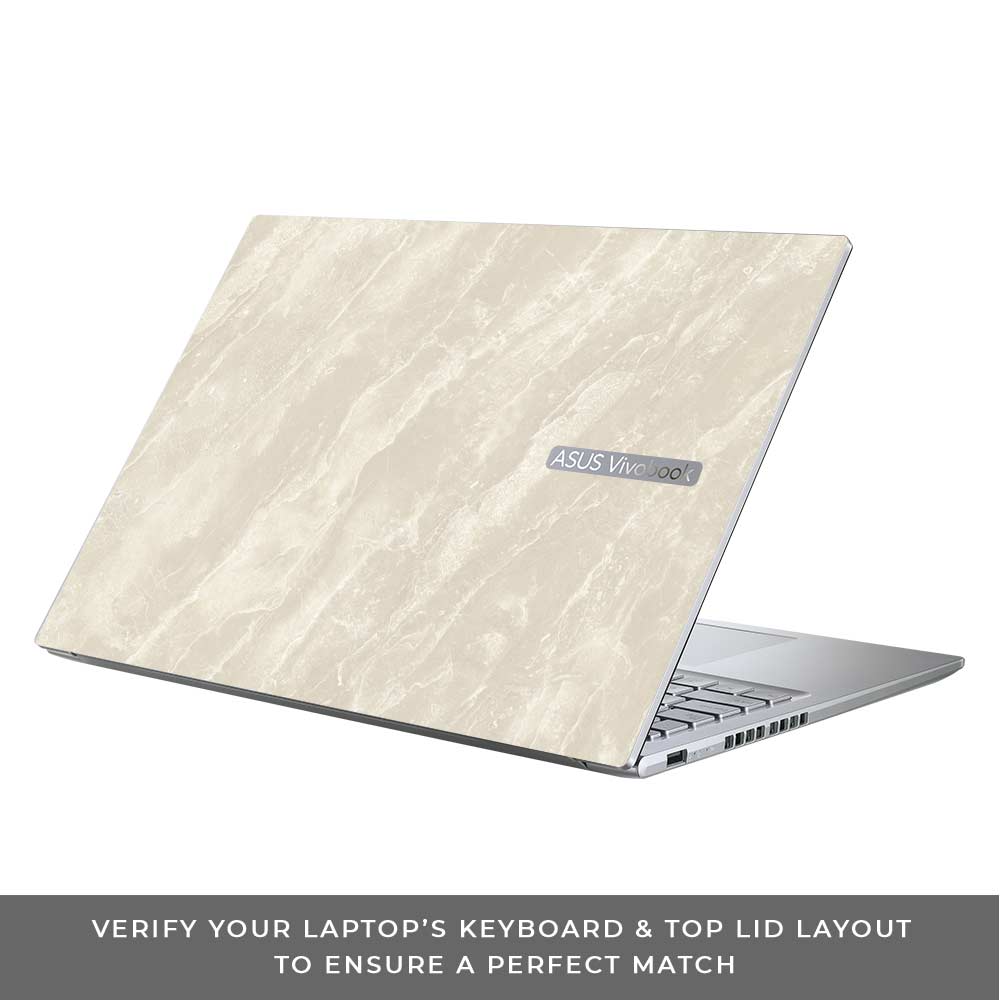 Textured Marble Asus Vivobook 16X M1603QA Laptop Skin