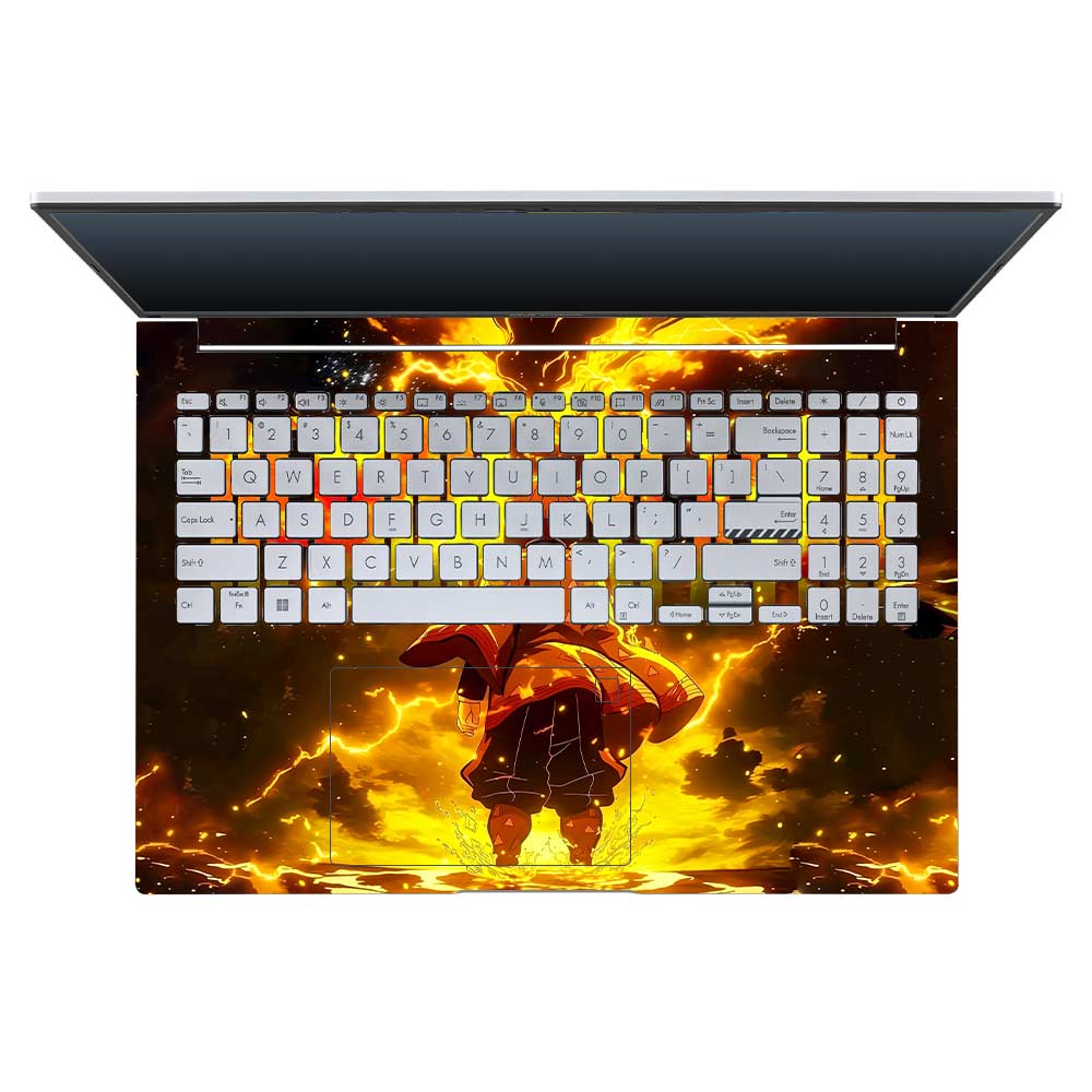 Zenitsu Lightning Strike Asus Vivobook 16X M1603QA Laptop Skin Laptop Skin
