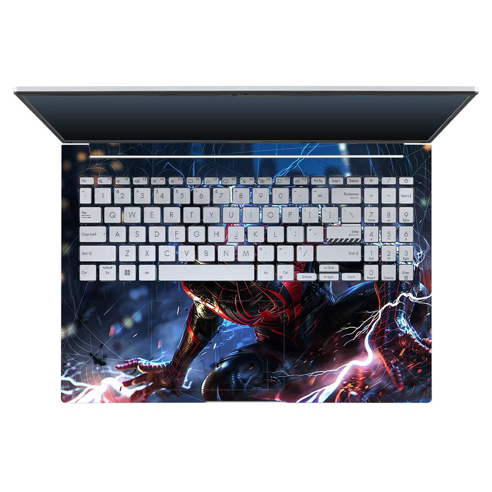 Miles Morales Shockwave Asus Vivobook 16X M1603QA 3D Laptop Skin