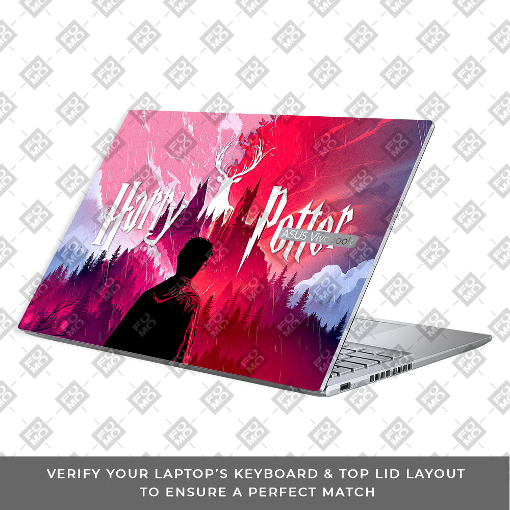 Harry Potter Magical Hogwarts Asus Vivobook 16X M1603QA Laptop Skin