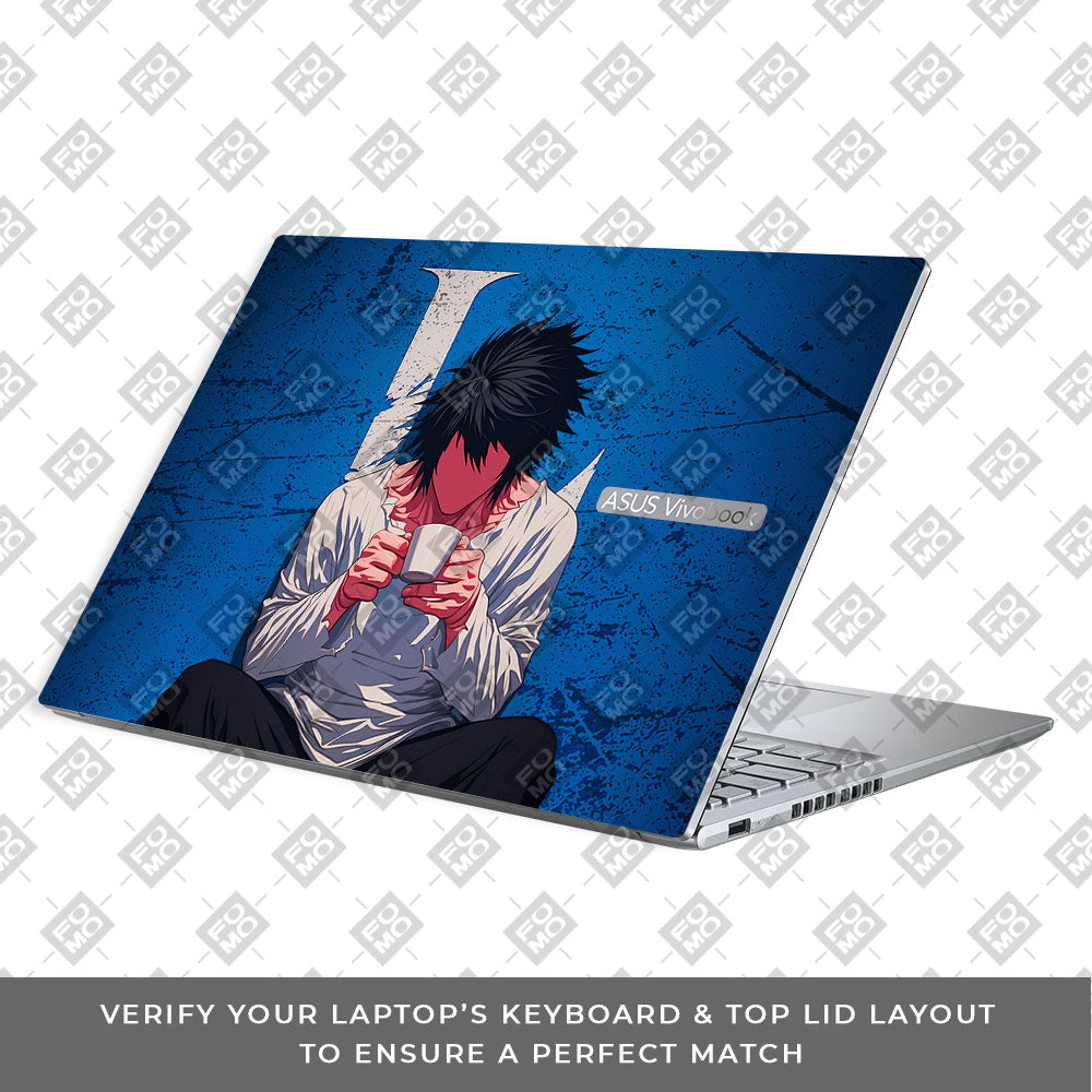 Death Note L Lawliet Asus Vivobook 16X M1603QA Laptop Skin